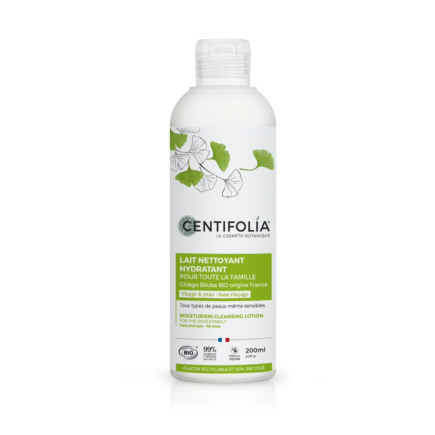 Lait nettoyant hydratant  Pour toute la famille