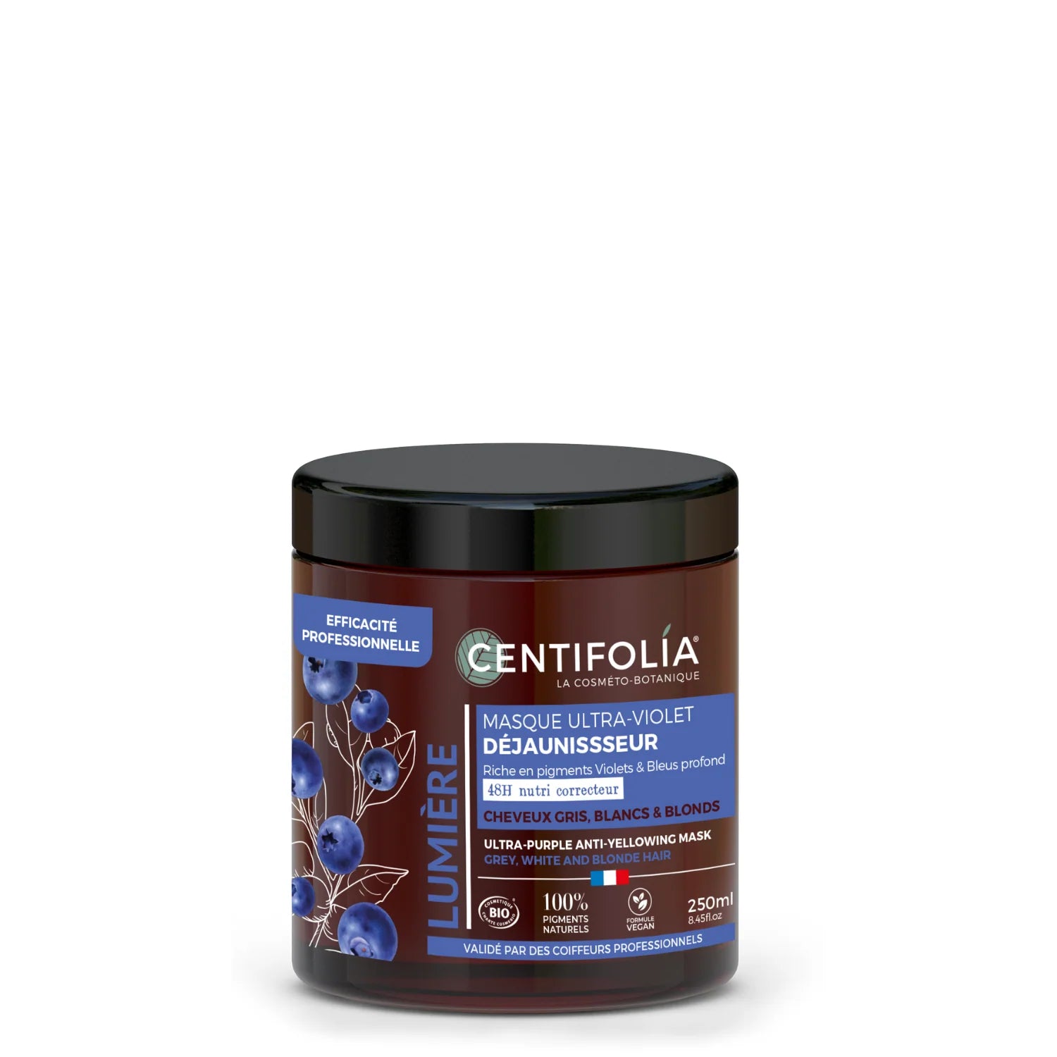 LUMIÈRE INTENSE  Masque ultra-violet & déjaunisseur 48h de nutrition