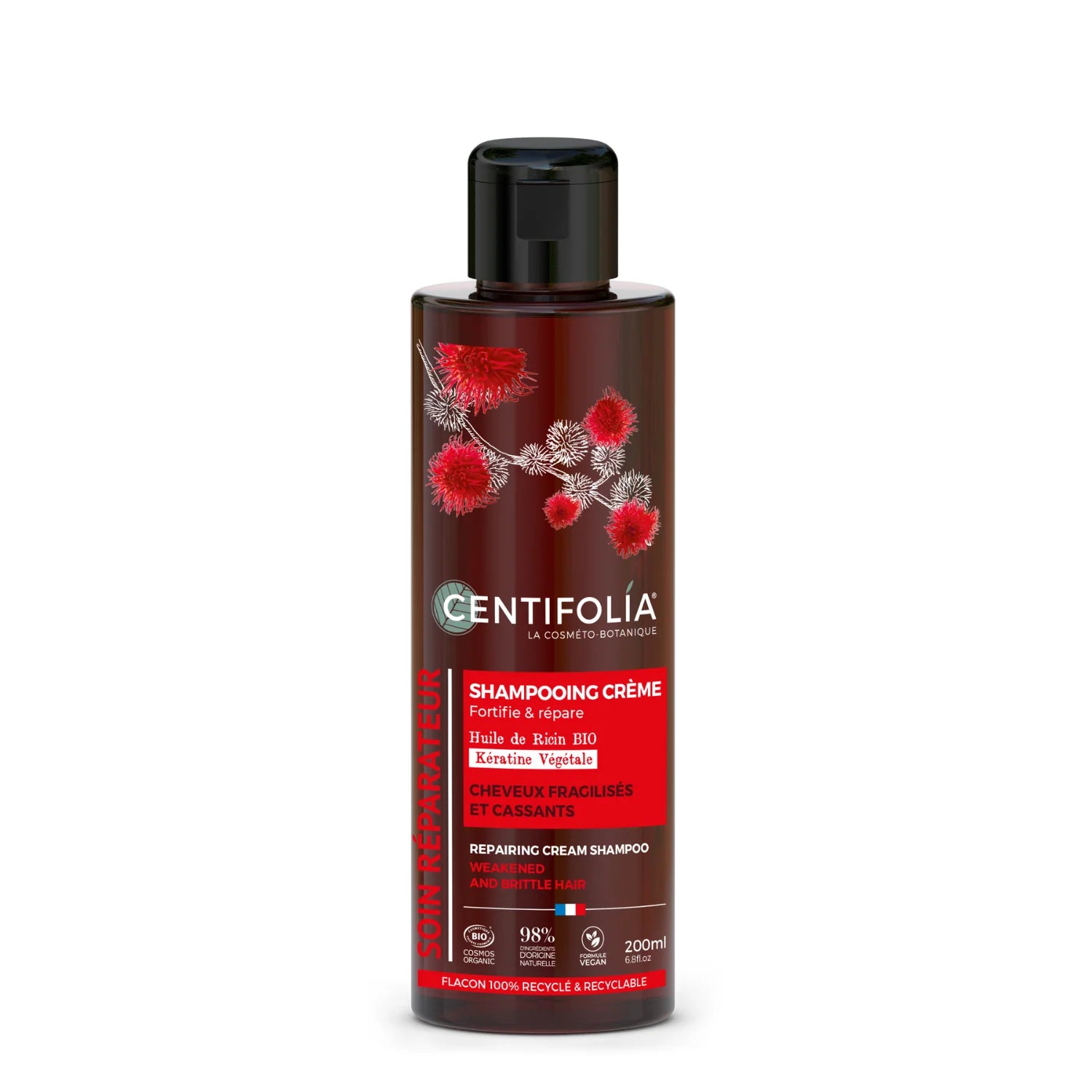 SOINS CAPILLAIRES  Shampooing crème réparateur fortifie et protège