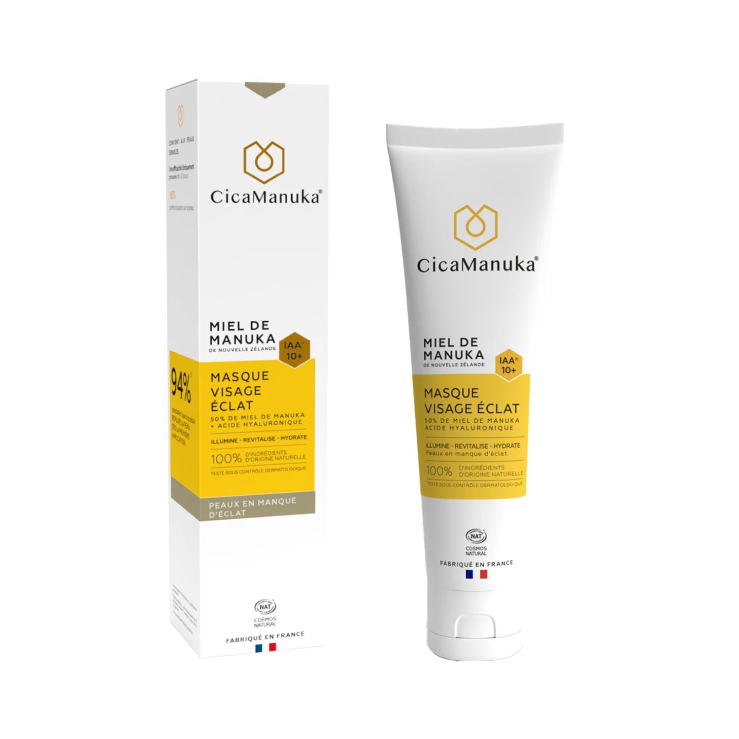 Masque visage éclat  50% miel Manuka IAA® 10+