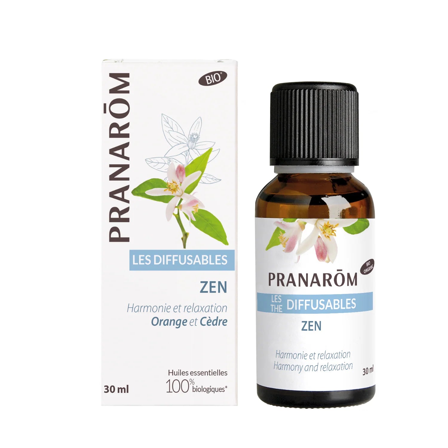 Zen Synergie diffusion  Harmonie & relaxation (orange/cèdre)